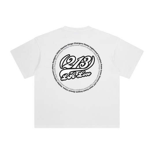 "213 LA Love Kings Colorway" Enzyme Washed T-Shirt