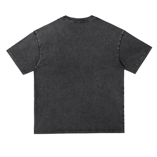 "11:11" Snow Washed Heavyweight Oversize T-Shirt