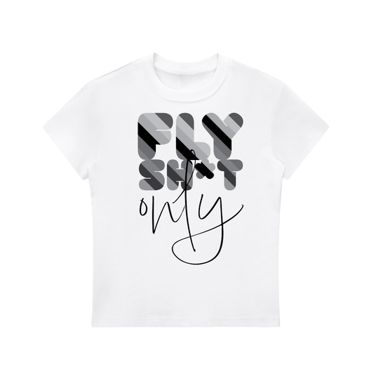"FSO" Essential Bodycon Crewneck T-Shirt