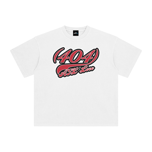 "404 ATL Love Hawks Colorway"  Enzyme Washed T-Shirt