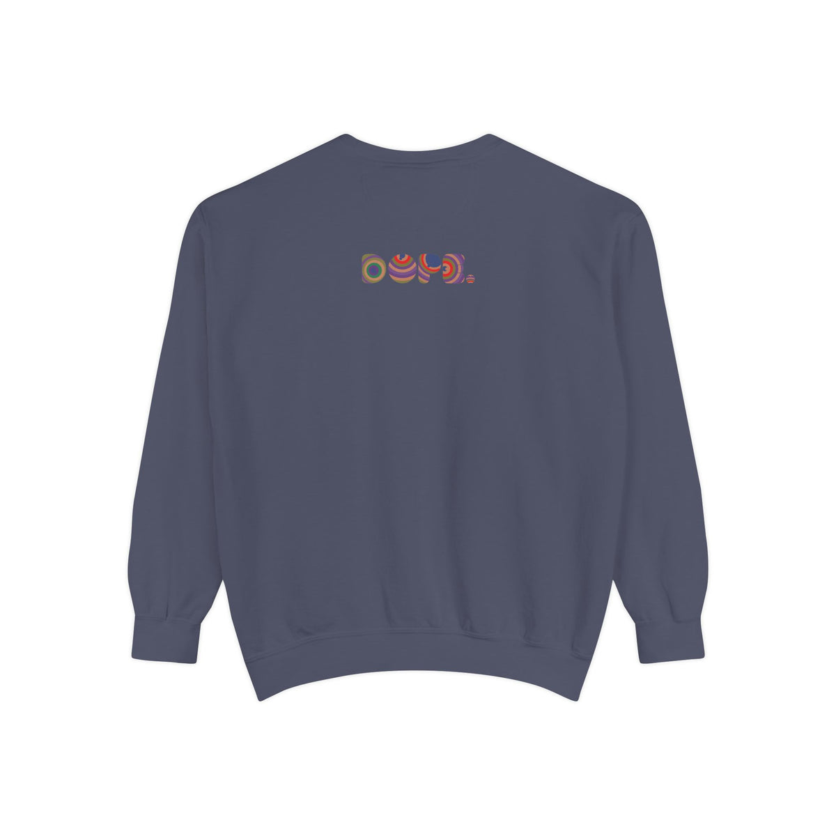 "Dope" Retro Circle Graphic Sweatshirt