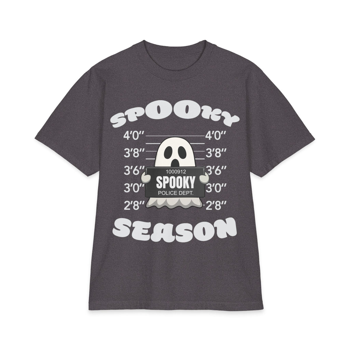 Spooky Season Ghost Mugshot T-Shirt | Halloween Haunted Tee