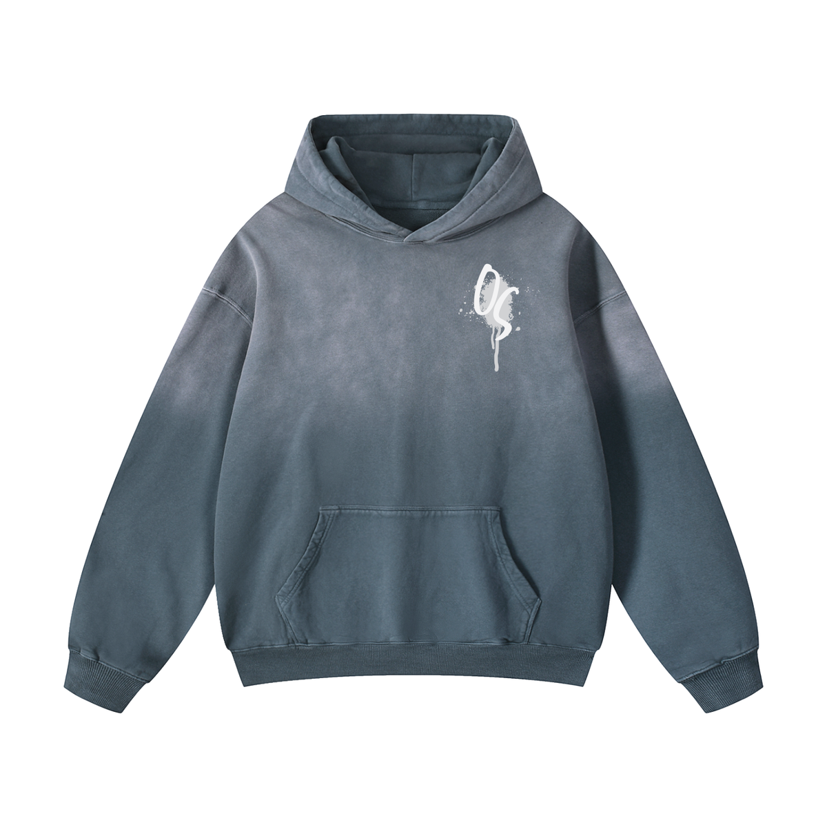"Overstimulated" Heavyweight Sunfade Oversized Hoodie