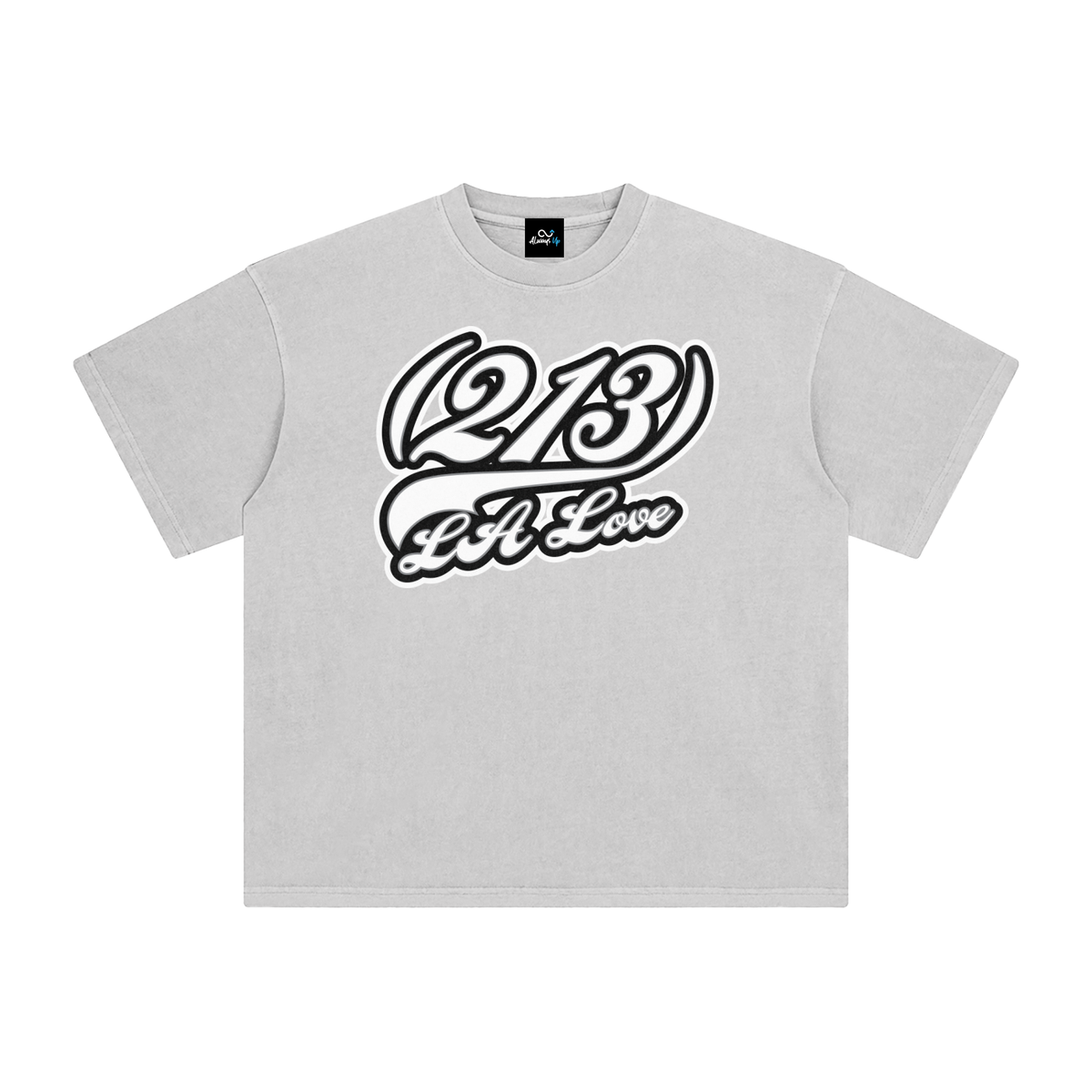 "213 LA Love Kings Colorway"  Enzyme Washed T-Shirt