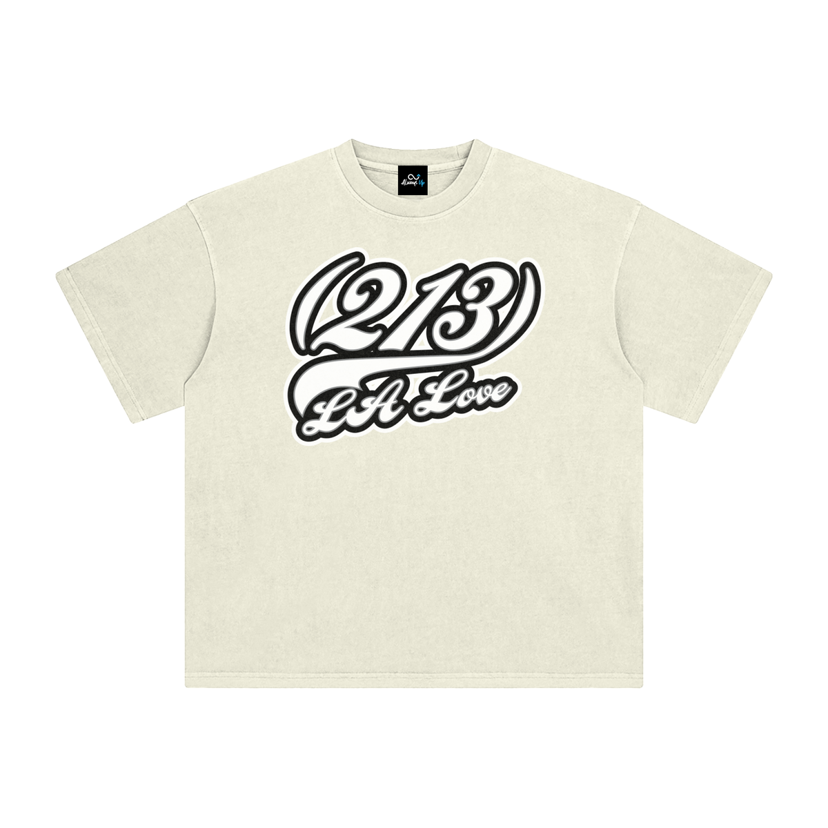 "213 LA Love Kings Colorway"  Enzyme Washed T-Shirt