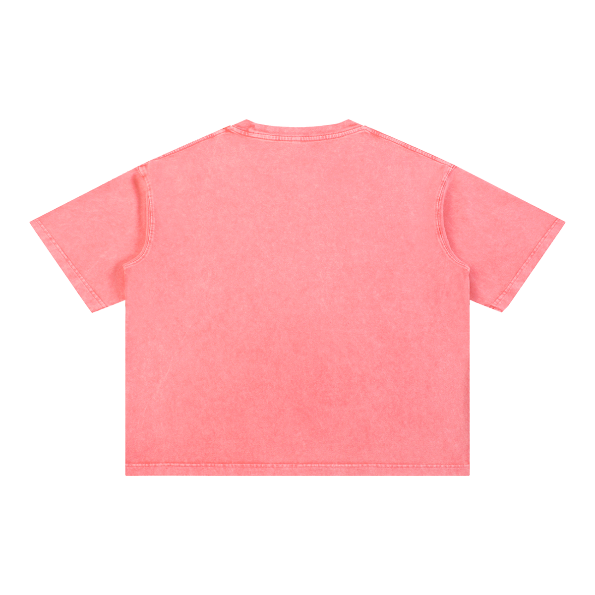 "Stay Ready WT" Mineral Wash Boxy Cotton T-Shirt