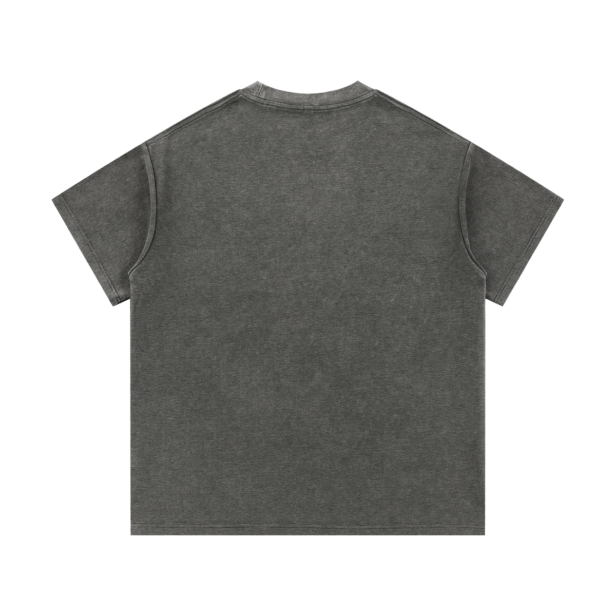 "She likes Me" Mineral Wash Waffle Knit T-Shirt