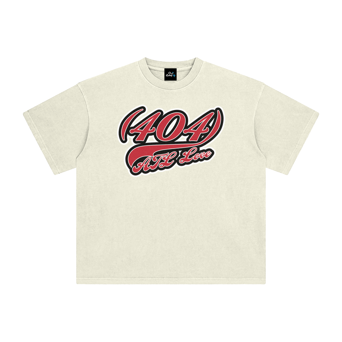 "404 ATL Love Hawks Colorway"  Enzyme Washed T-Shirt