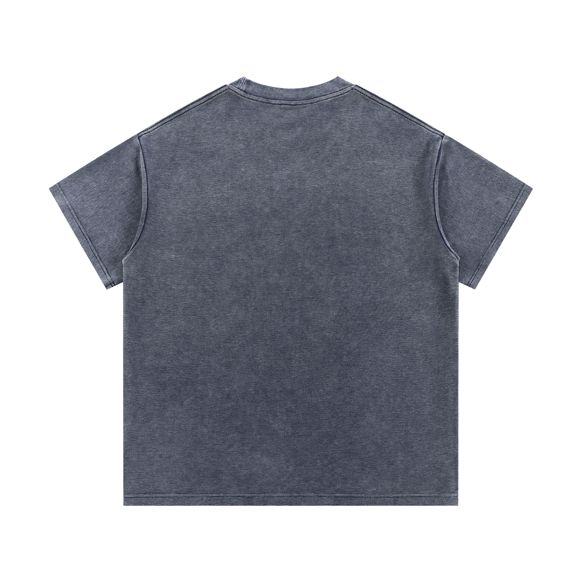 "She likes Me" Mineral Wash Waffle Knit T-Shirt