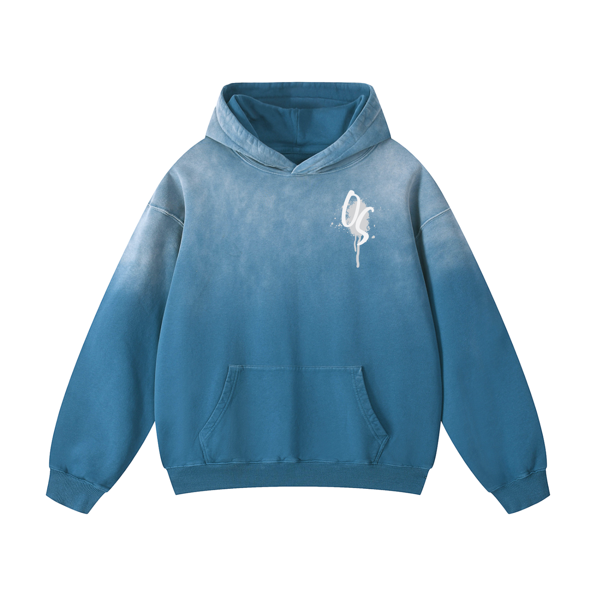 "Overstimulated" Heavyweight Sunfade Oversized Hoodie