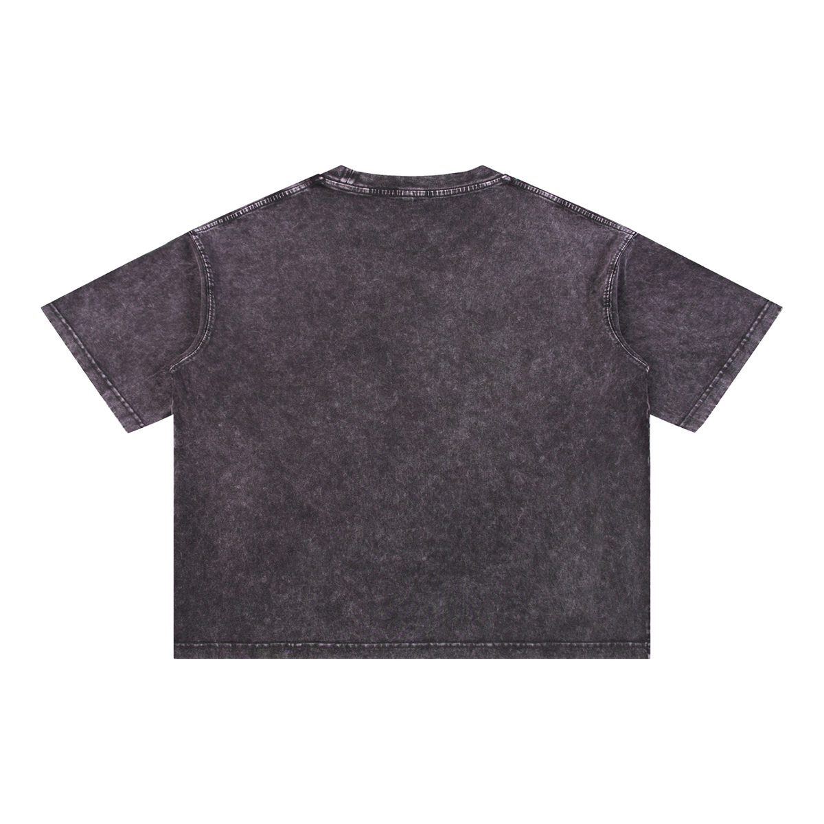 "Stay Ready" Mineral Wash Boxy Cotton T-Shirt
