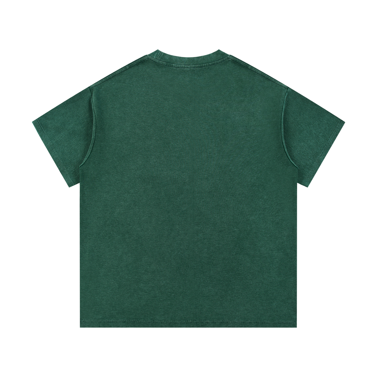 "She likes Me" Mineral Wash Waffle Knit T-Shirt