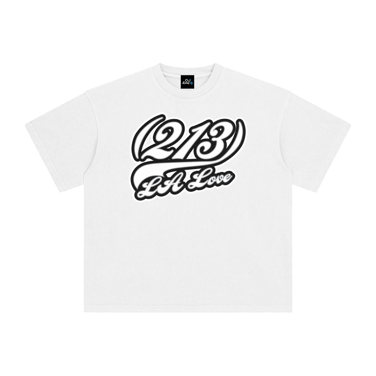 "213 LA Love Kings Colorway"  Enzyme Washed T-Shirt