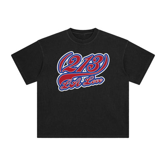 "213 LA Love Angels Colorway 2"  Enzyme Washed T-Shirt