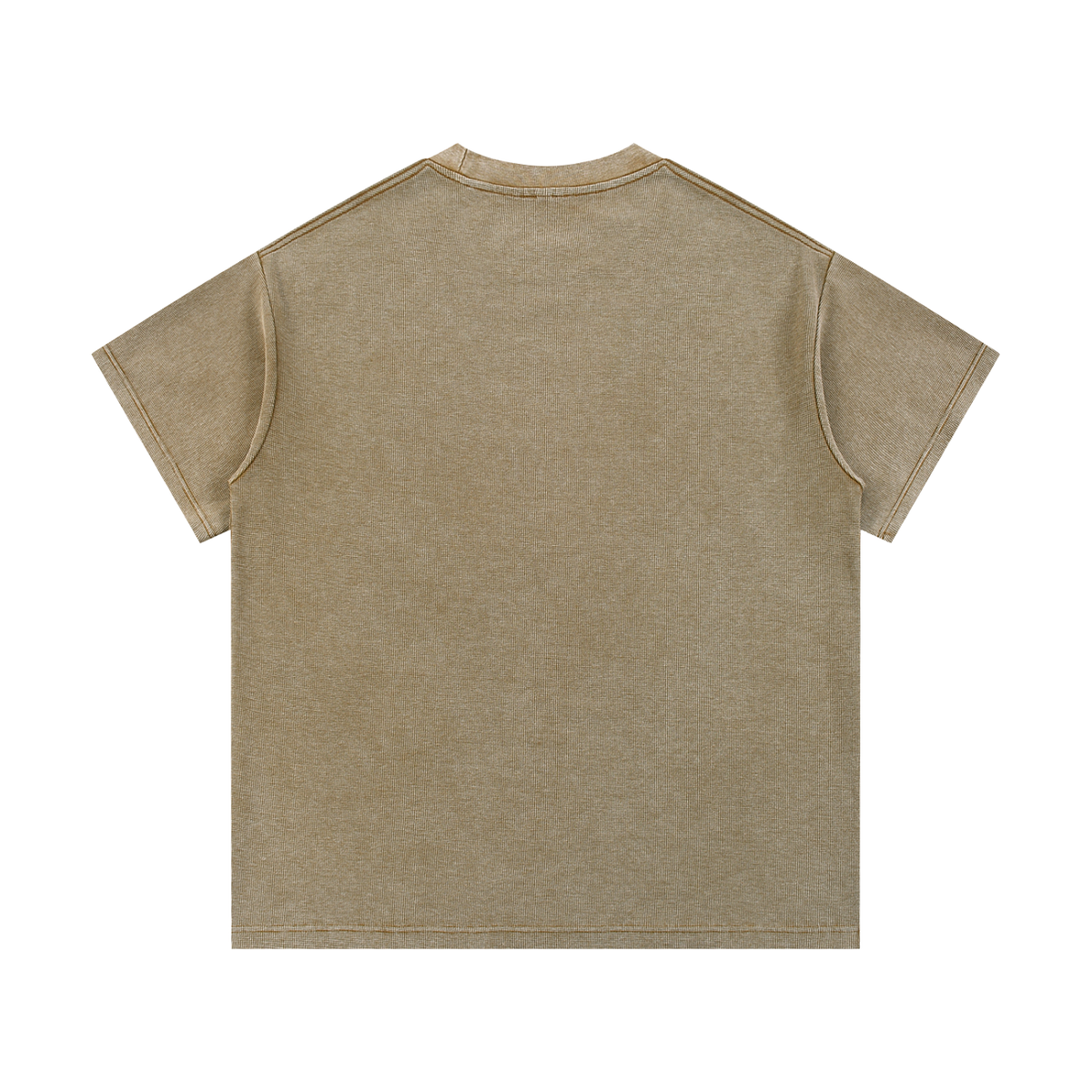 "She likes Me" Mineral Wash Waffle Knit T-Shirt