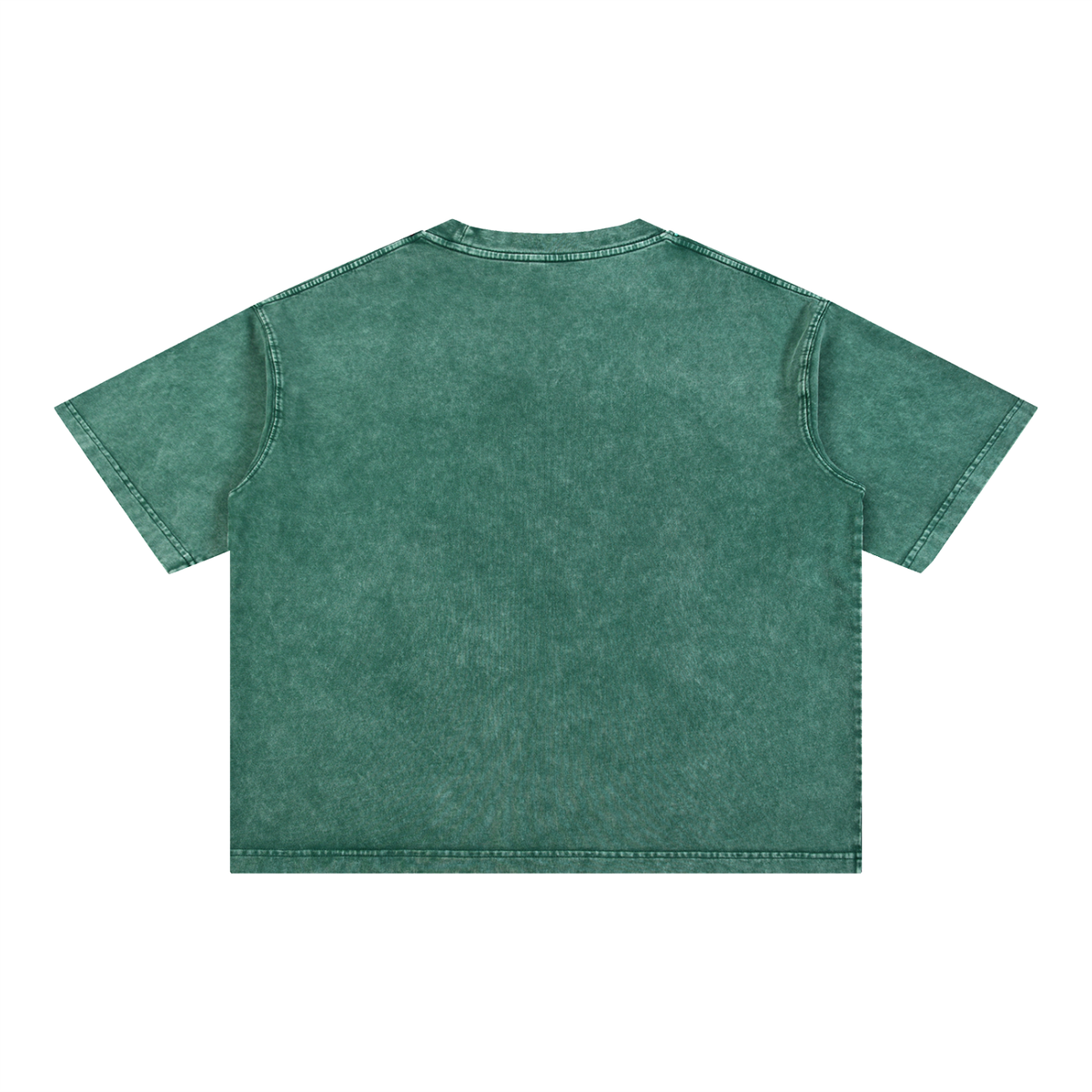 "Stay Ready" Mineral Wash Boxy Cotton T-Shirt