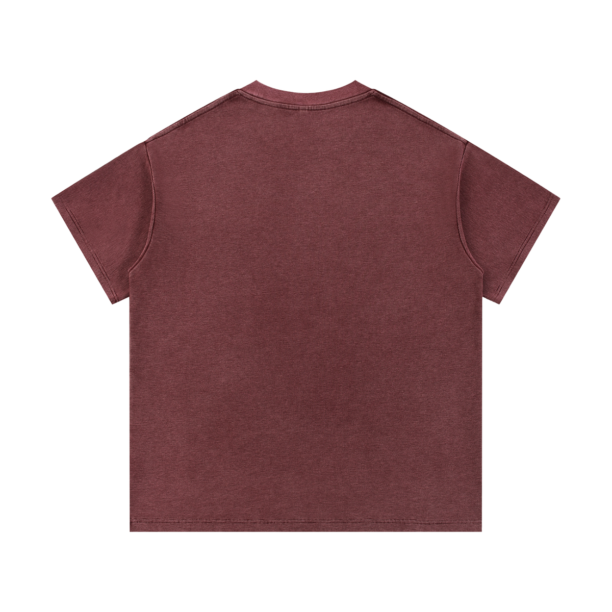 "She likes Me" Mineral Wash Waffle Knit T-Shirt