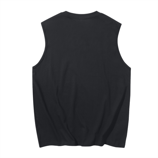 "Stay Ready" Men's Sleeveless Cotton Tank Top