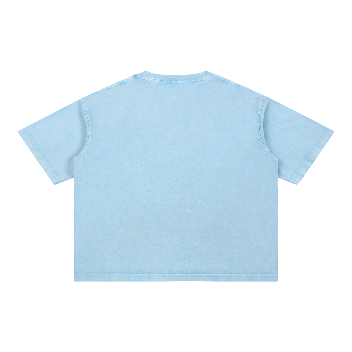 "Stay Ready WT" Mineral Wash Boxy Cotton T-Shirt