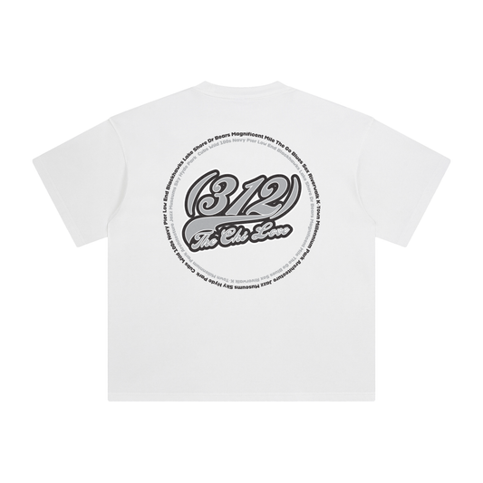 "312 Chicago Love Sox Colorway 2"  Enzyme Washed T-Shirt