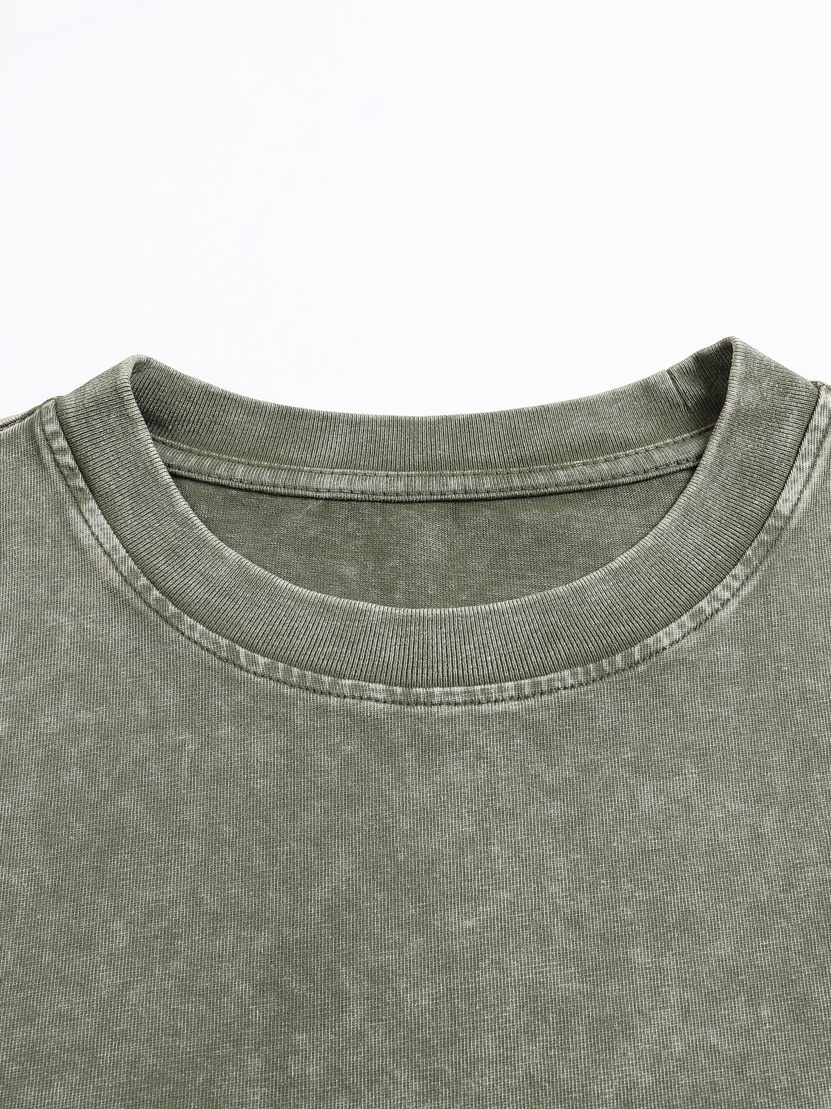 "11:11" Snow Washed Heavyweight Oversize T-Shirt