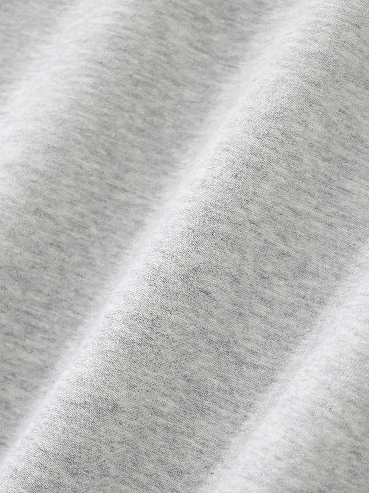 "Hello Beautiful" Essential Fleece Mock-Neck Crew Sweatshirt Light print