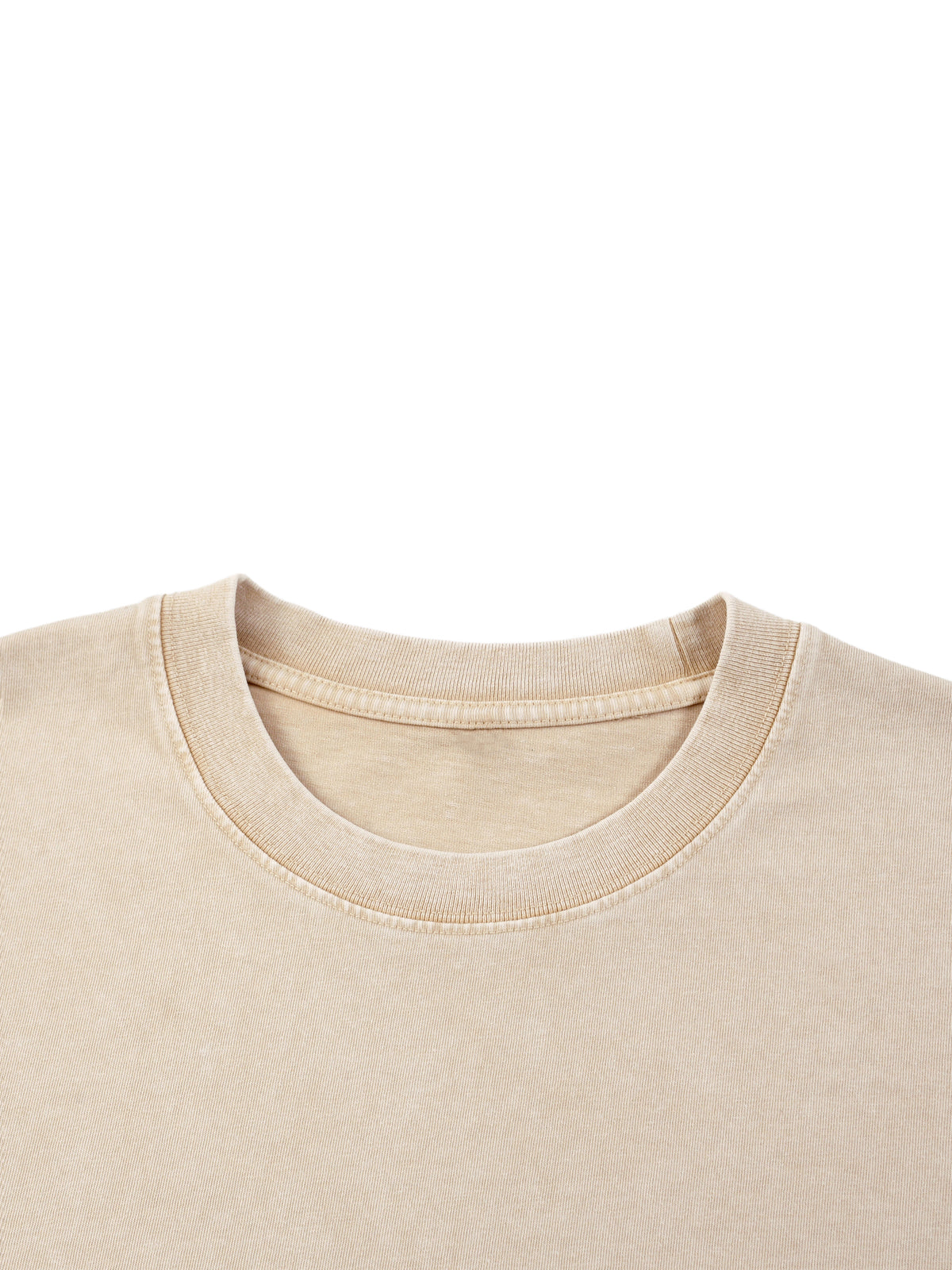 "Stay Ready" Mineral Wash Boxy Cotton T-Shirt