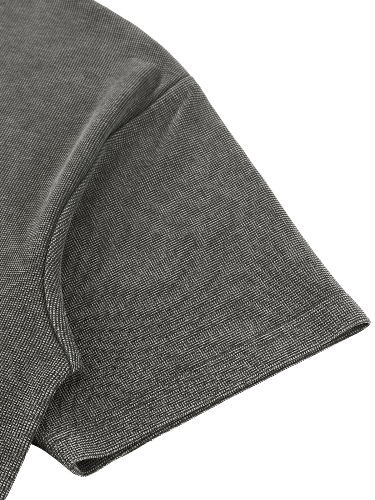 "She likes Me" Mineral Wash Waffle Knit T-Shirt